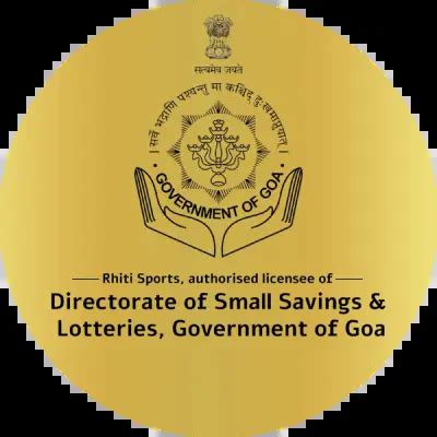 Directorate of Small Savings & Lotteries Government of Goa .
